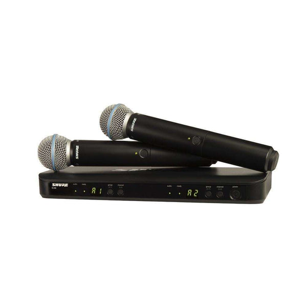 Shure BLX288/BETA58 Wireless Dual Handheld System (662-686MHz)