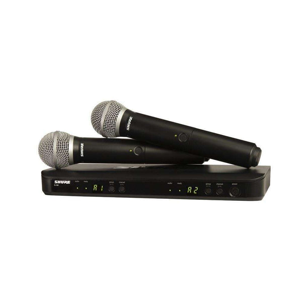 Shure BLX288/PG58 Wireless Dual Handheld System (662-686MHz)