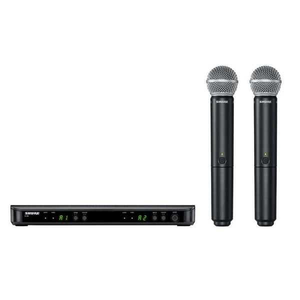 Shure BLX288/SM58 Wireless Dual Handheld System (662-686MHz)