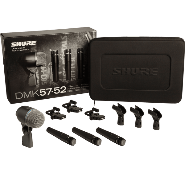 Shure DMK57-52 Drum Microphone Kit - SM57(X3), BETA52A