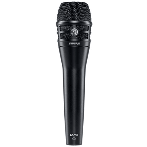 Shure KSM8B Dualdyne Cardioid Dynamic Vocal Microphone - Black Finish