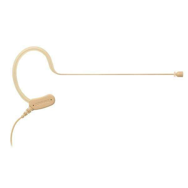 Shure MX153TO-TQG Wireless Omnidirectional Condenser Headworn Microphone with TA4F Connector - Tan