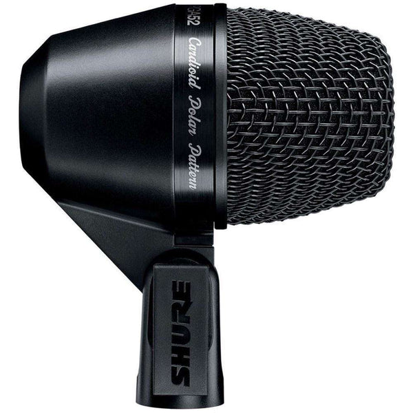 Shure PGA52 Cardioid Dynamic Kick Drum Microphone with 4.57 Metre XLR-XLR cable