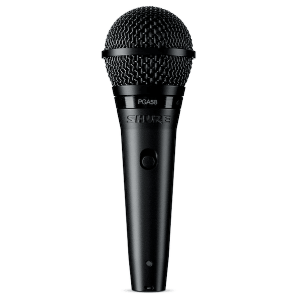 Shure PGA58 Cardioid Dynamic Vocal Microphone with 4.57 Metre XLR-XLR cable