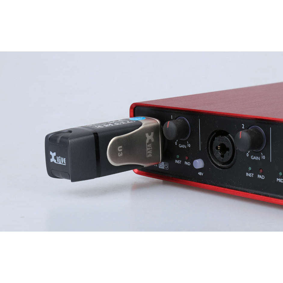 Xvive U3 Microphone Wireless System Cannon Sound And Light